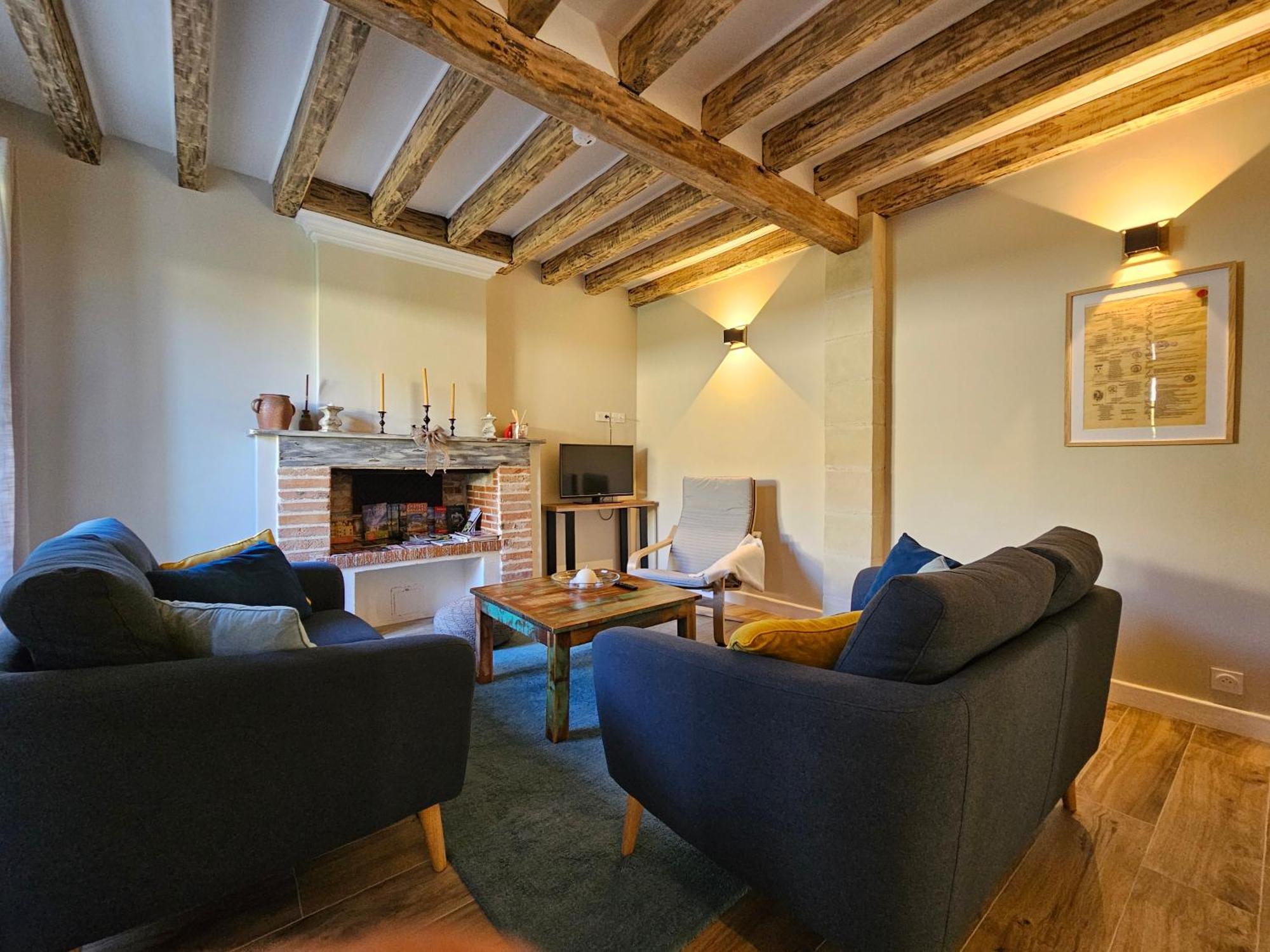 Vila Les Peupliers Noyers-sur-Cher Exteriér fotografie